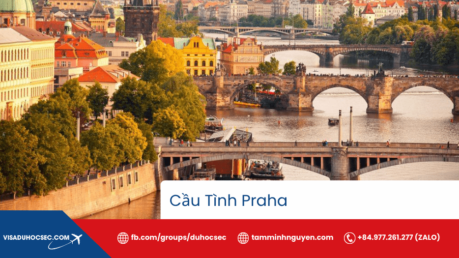 Cầu Tình Praha - Visaduhocsec